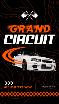 Racing Contest Instagram Story Design