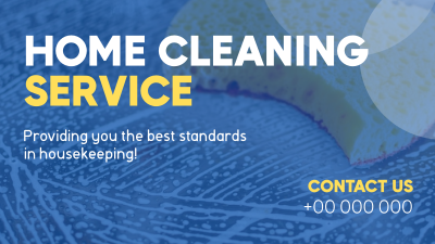 Bubble Cleaning Service Facebook event cover Image Preview
