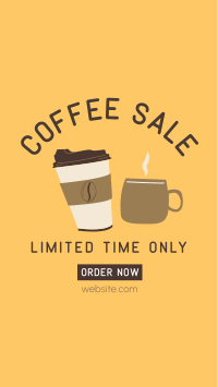 Coffee Sale Facebook Story Image Preview