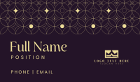 Minimalist Generic Pattern Business Card Preview