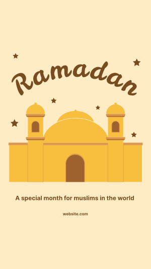 Muslim Temple Instagram story