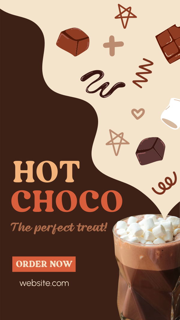 Choco Drink Promos Facebook Story Design Image Preview