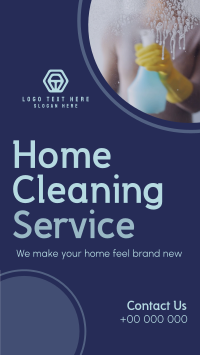 Quality Cleaning Service YouTube Short Design