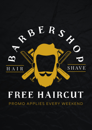 Haircut Promo Flyer Image Preview