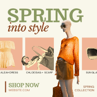 Editorial Spring Collection Instagram Post Preview