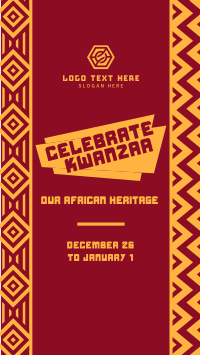 Celebrate Kwanzaa Heritage Instagram Story Design