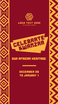 Celebrate Kwanzaa Heritage Instagram Story Image Preview