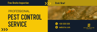 Professional Pest Control Twitter Header Image Preview