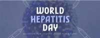 Minimalist Hepatitis Day Awareness Facebook cover Image Preview