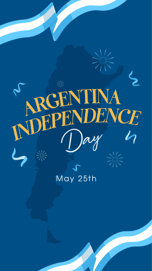 Independence Day of Argentina Instagram story Image Preview