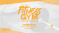 Fitness Gym Facebook Event Cover Design