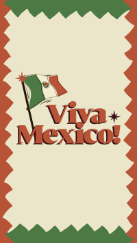 Independencia Mexicana YouTube Short Design