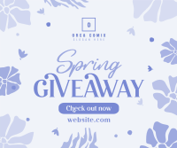 Spring Giveaway Flowers Facebook post Image Preview