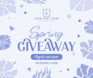 Spring Giveaway Flowers Facebook post Image Preview