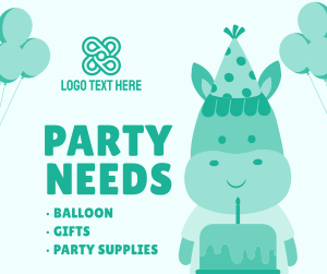 Party Supplies Facebook post Image Preview