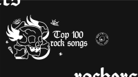 Rock And Roll Skull YouTube Banner Image Preview