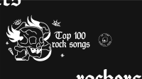 Rock And Roll Skull YouTube Banner Image Preview