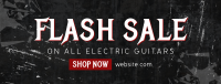 Guitar Flash Sale Facebook Cover Design