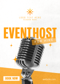 Hiring Event Host Poster Preview