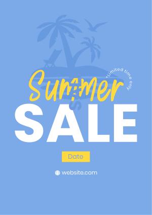 Island Summer Sale Flyer Image Preview