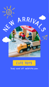Cute Toys Facebook Story Design
