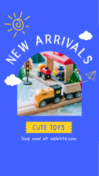 Cute Toys Facebook story Image Preview