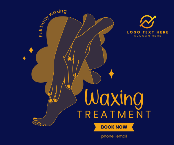 Leg Waxing Facebook Post Design