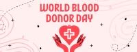 Handy Blood Donation Facebook Cover Design