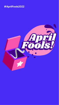 April Fools Surprise Instagram Story Design