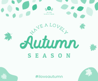 Autumn Leaf Mosaic Facebook post Image Preview