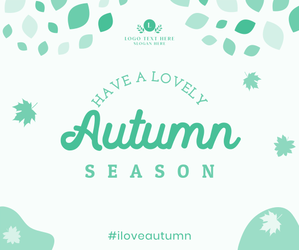 Autumn Leaf Mosaic Facebook Post Design Image Preview