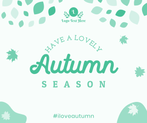 Autumn Leaf Mosaic Facebook post