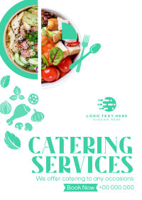 Food Bowls Catering Poster Preview