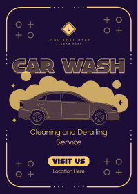 Car Cleaning and Detailing Flyer Image Preview