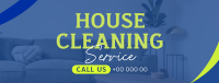 Professional House Cleaning Service Facebook Cover Design