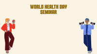 World Health Day Zoom Background Image Preview