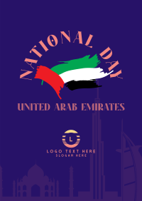 UAE City Poster Design