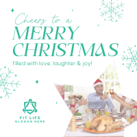 A Merry Christmas Feast Instagram post Image Preview