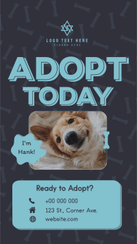 Adopt A Pup Instagram Story Design