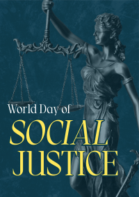 World Day of Social Justice Poster Image Preview