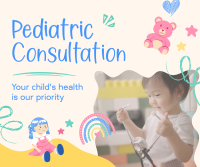 Playful Child's Doctor Facebook post Image Preview