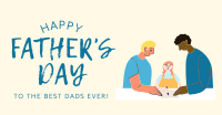 The Best Dads Ever Facebook Ad Design