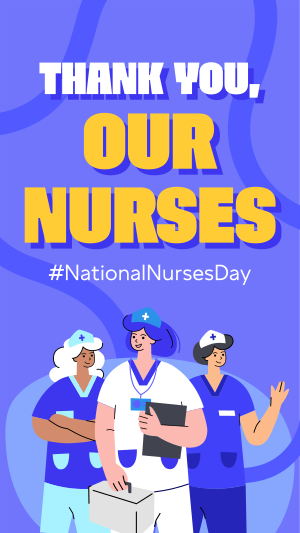 National Nurses Day Facebook story Image Preview