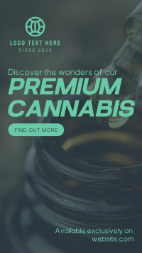 Premium Cannabis YouTube short Image Preview