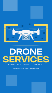 Drone Service Solutions Instagram story Image Preview