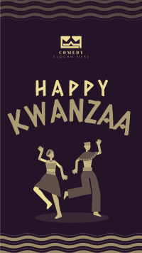 Kwanzaa Dance Facebook story Image Preview