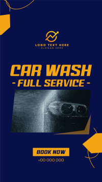 Carwash Full Service Instagram reel Image Preview