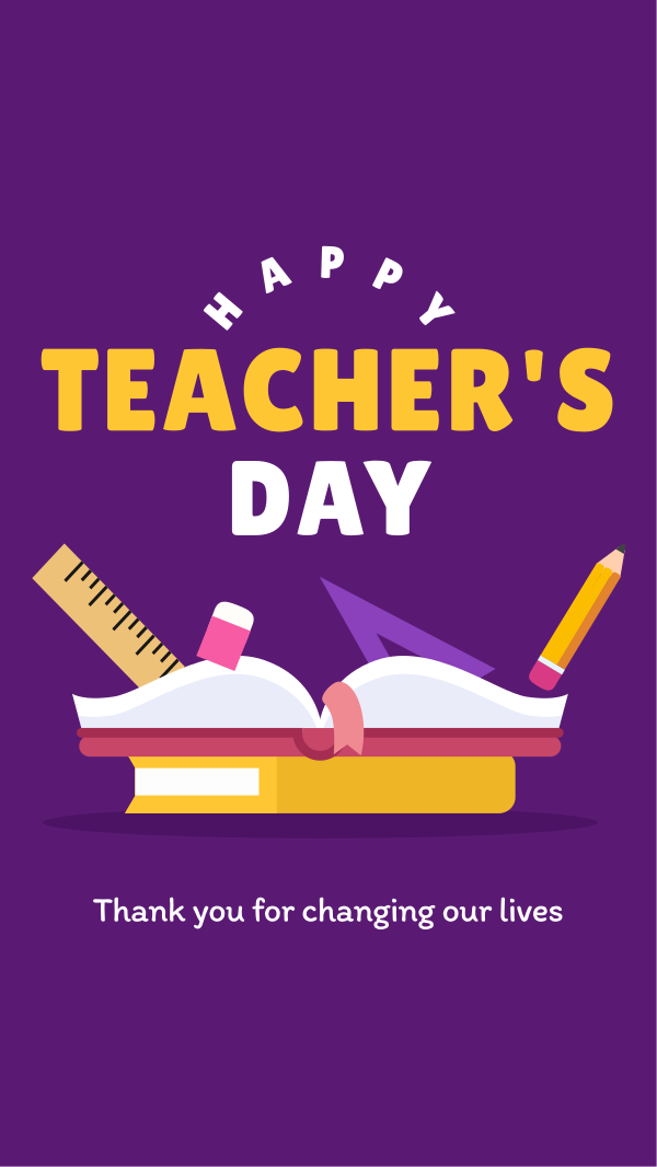 Teachers Special Day Instagram Story Design Image Preview