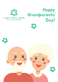 Grandparents Day Illustration Greeting Flyer Image Preview