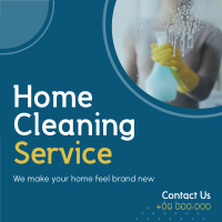 Quality Cleaning Service Instagram Post Design